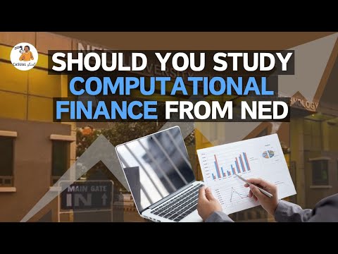 Computational Finance in Ned University | Ft. Umama Khan 