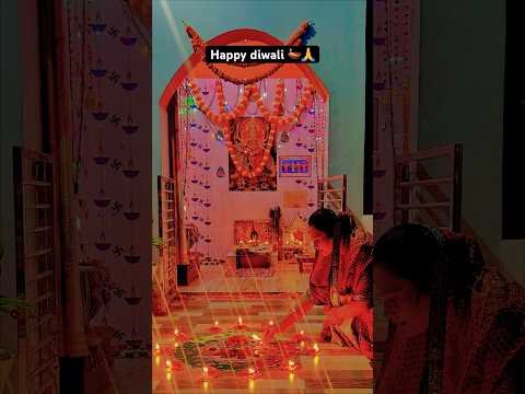 Happy Diwali 🪔 2 all of u🌺🙏 #shorts #ytshorts #trending #mere ghar ram aaye hain #viral #diwali