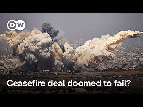 Ceasefire talks: Hamas offers to free 10 hostages | DW News