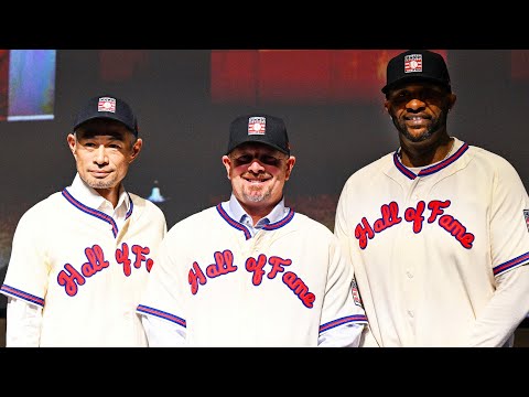 Hear from Ichiro, CC and Billy Wagner! (Hall of Fame Class of 2025 press conference)