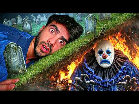 😱 500 COSAS Que NO VISTE De : (ME ENTERRÉ VIVO EN UN CEMENTERIO) - Fede vigevani