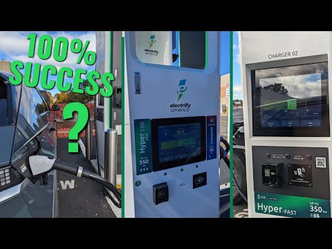 Electrify America's 350kW Site Upgrades (with Balanced DC Fast Charging)