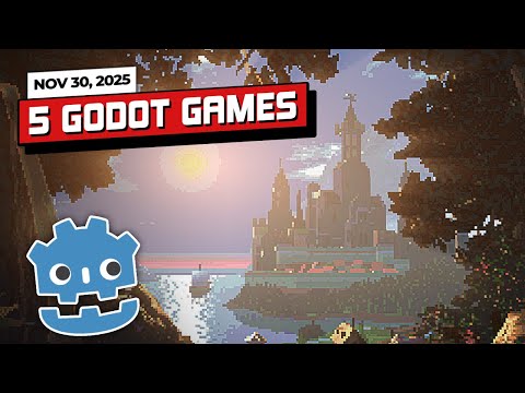 5 Games Made in Godot To Inspire You (11/30/25)