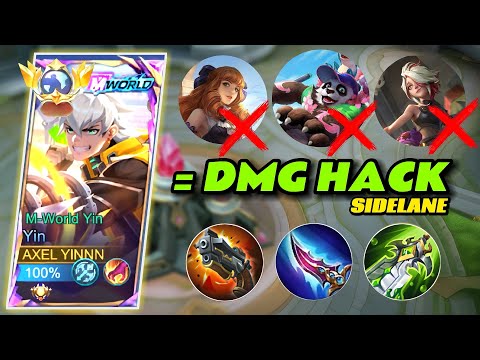 YIN SIDELANE MONSTER BUILD IS HERE | YIN VA GUINEVERE SIDELANE | YIN HYPER CARRY | MOBILE LEGENDS