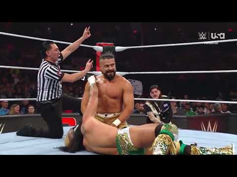 JD Mcdonagh & Santos Escobar vs Andrade & Ricochet- WWE Raw 4/22/24 (Full Match)