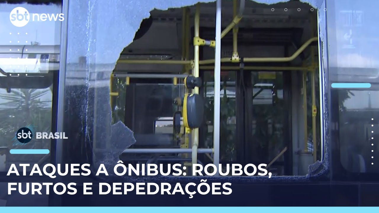 Polícia investiga ação do crime organizado após série de ataques a ônibus em São Paulo | SBTBrasil