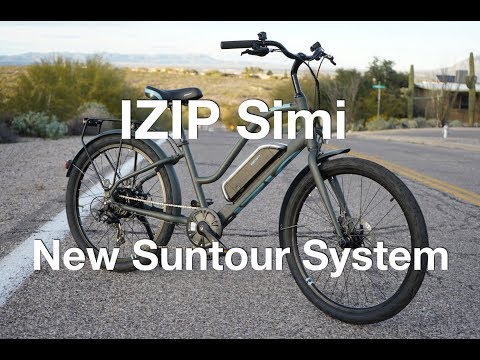 IZIP Simi w/ New Suntour System Electric Bike Review | Electric Bike Report