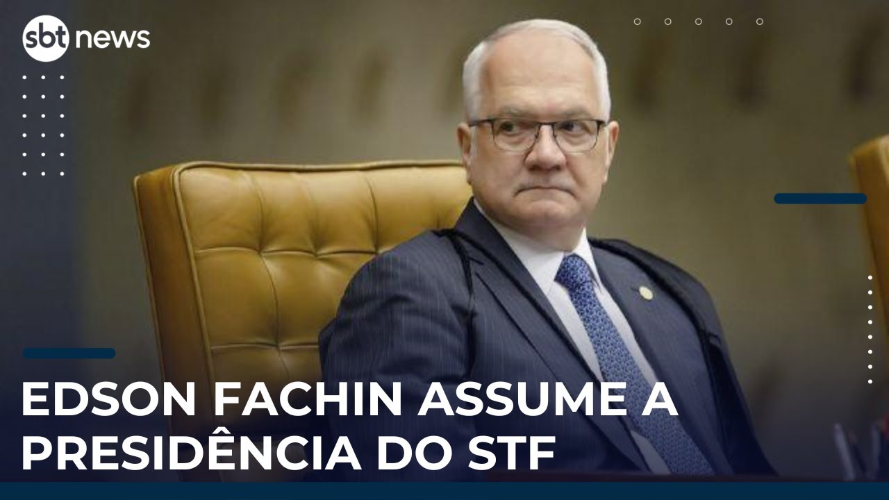 🔴 AO VIVO Edson Fachin assume a presidência do Supremo Tribunal Federal STF