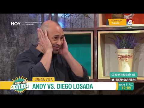 Vamo Arriba - Diego Losada vs Andy en el Jenga Vila