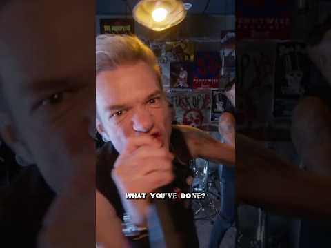 Waiting on a Twist of Fate was a cool music video to record. #sum41 #heavenxhell #punkrock