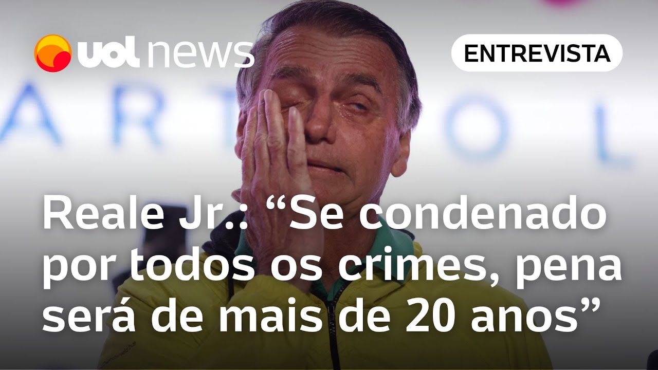 Pena de Bolsonaro será superior à da infantaria e pode chegar a 20 anos, diz Reale Jr.