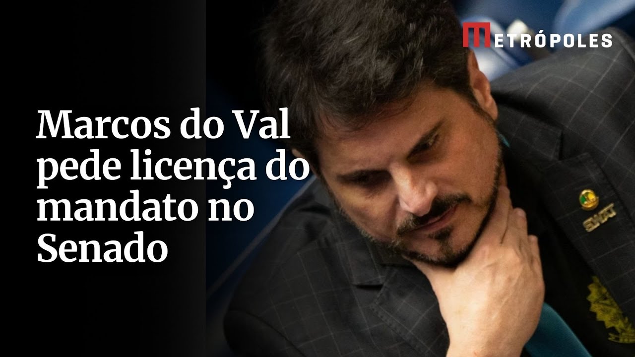 Marcos do Val pede licença do mandato no Senado