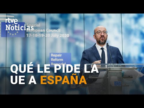 Lo que pide la UNIÓN EUROPEA a ESPAÑA por los FONDOS  | RTVE