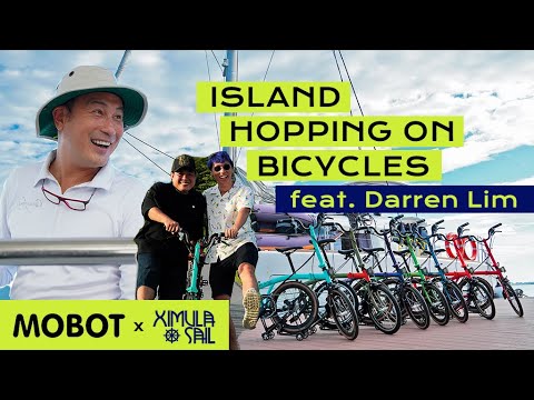 Island Hopping on Bicycles | MOBOT Explores SG | Lazarus & St John Islands Special ft. Darren Lim