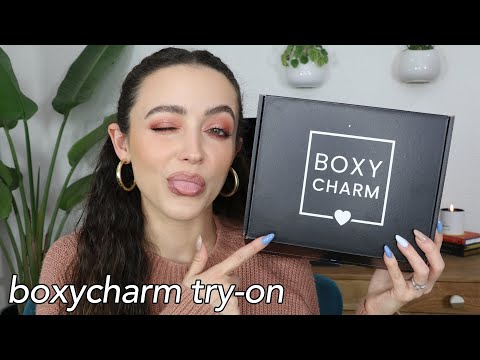 JANUARY BOXYCHARM UNBOXING | 2021 (Try On - First Impressions)