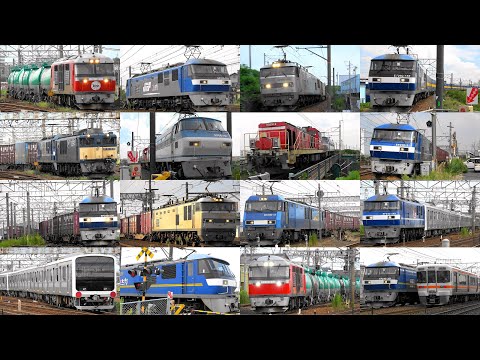 平日の貨物王国‼ 2025,9,10 貨物列車いろいろいっぱい53本 稲沢に鳴り渡るモーター音と豪快ジョイント音‼汽笛‼貨物大国を力走する貨物列車たち E501系甲種輸送とホンダ新コンテナも登場です‼