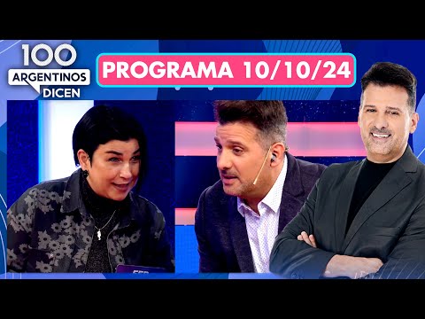 100 argentinos dicen - Programa 10/10/24