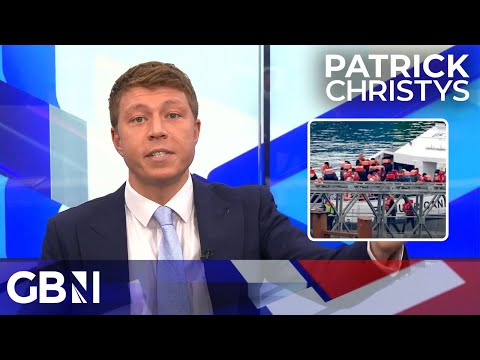 Channel Migrant Crisis | Patrick Christys "celebrates" as UK greets its 100,000th channel migrant