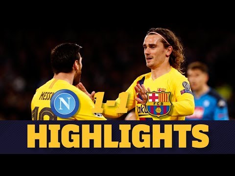 HIGHLIGHTS | Napoli 1-1 FC Barcelona