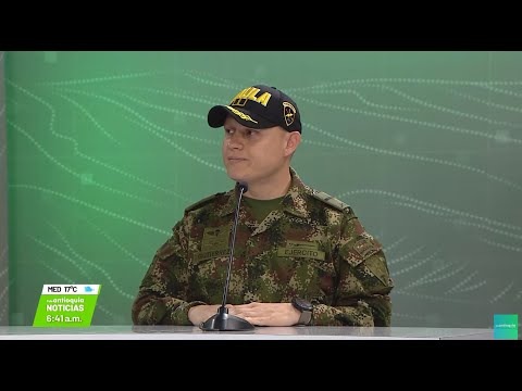 Entrevista con Mayor Juan José Gutiérrez, comandante GAULA Militar - Teleantioquia Noticias