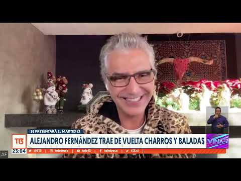 Alejandro Fernández trae de vuelta charros y baladas a Viña 2023