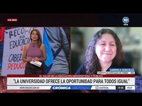 Gabriela González: Las universidades públicas son en general las que producen ciencia