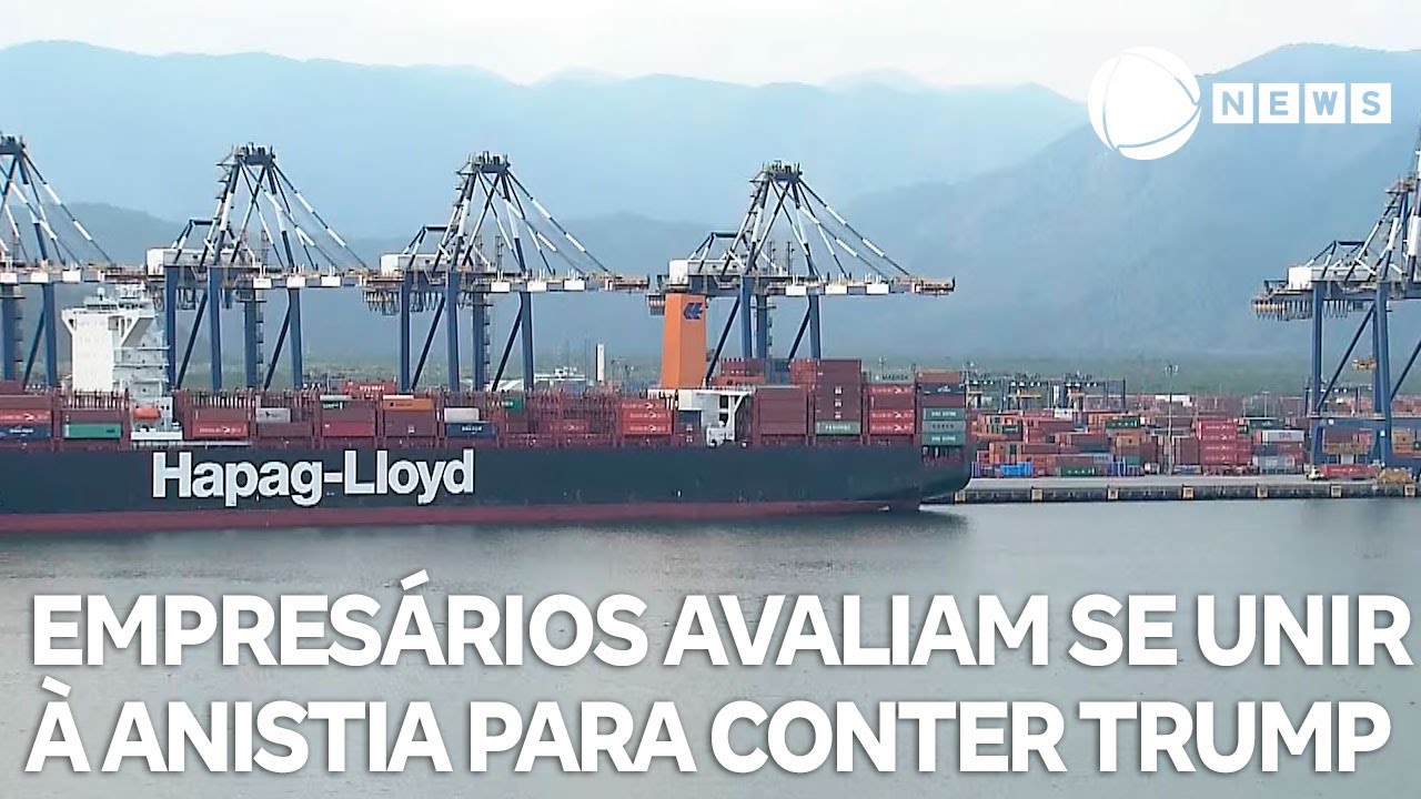 Empresários avaliam se juntar à anistia para conter Trump