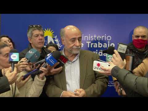 Declaraciones del ministro de Trabajo y Seguridad Social, Pablo Mieres