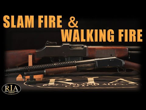 M1897 and M1918 BAR: Slam Fire & Walking Fire