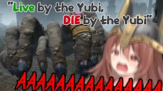 Korone's Reaction to the Yubi Monster in Elden Ring [Hololive]