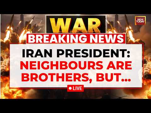 Mid-East War LIVE | Iran President: Neighbours ‘Brothers’, But US-Israel Attacks Will Draw Response