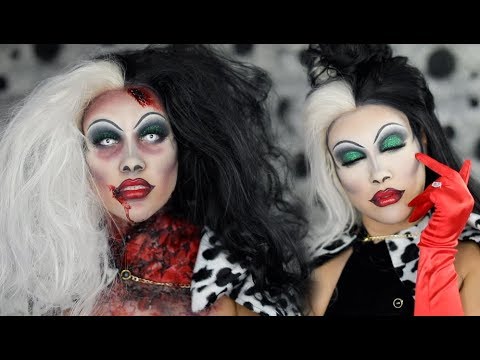 Halloween Look : Disney Villain Cruella de Vil | 2 Versions