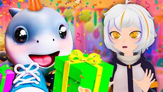 ¡EL CUMPLEAÑOS de TRALALERO TRALALA! | ChuyMine REACCIONA a Cartoon Ga
