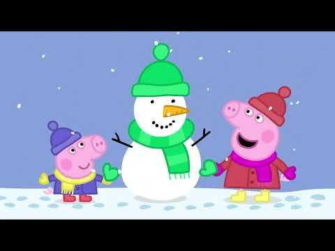ペッパピッグ | ゆき | 2本立てエピソード」 | Peppa Pig Japanese | 子供向けアニメ