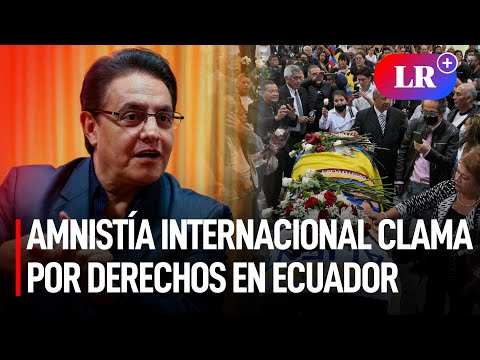 VIOLENCIA pre-electoral en Ecuador: Amnistía Internacional EXIGE medidas para proteger DD. HH.