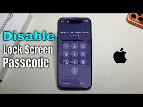 iPhone 17 Air: How to disable lock screen Passcode iPhone