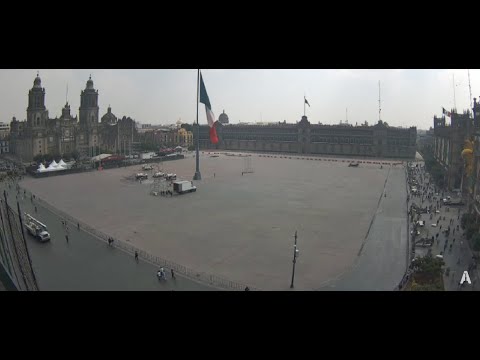 #Zocalo | Comienzan a preparar todo para los shows de este sábado