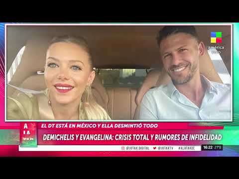 ¡TARTU TENÍA RAZÓN!: Martín Demichelis y Evangelina Anderson ESTÁN SEPARADOS