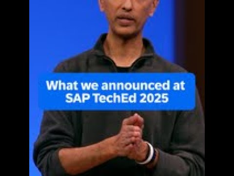 What We Announced at #SAPTechEd 2025 | AI & Agents