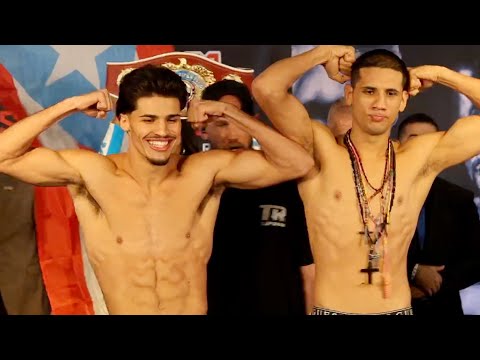 Xander Zayas vs Jorge Garcia • FULL WEIGH-IN, FINAL WORDS & FACE OFF