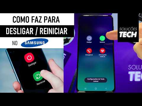 Como Desligar ou Reiniciar o SAMSUNG (ATUALIZADO)