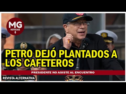 #loúltimo  PETRO DEJÓ PLANTADOS A LOS CAFETEROS