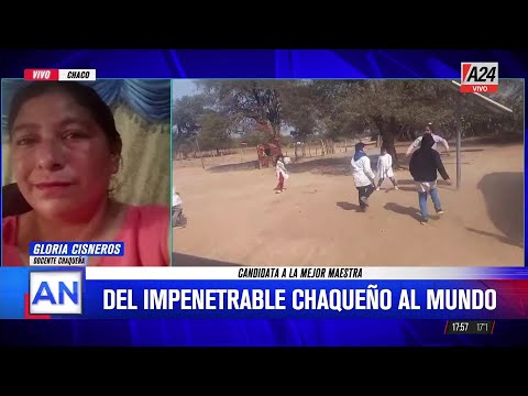 UNA MUJER DE CHACO PODRÍA SER LA MEJOR MAESTRA DEL MUNDO