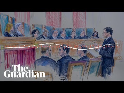 US supreme court presses Trump lawyer over immunity from prosecution claim – audio