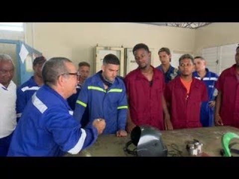 Preparan a soldadores que participaran en reparación de Unidad 4 de termoeléctrica de Cienfuegos