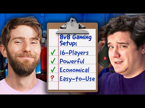 The IMPOSSIBLE 16-Player Gaming Setup is COMPLETE!