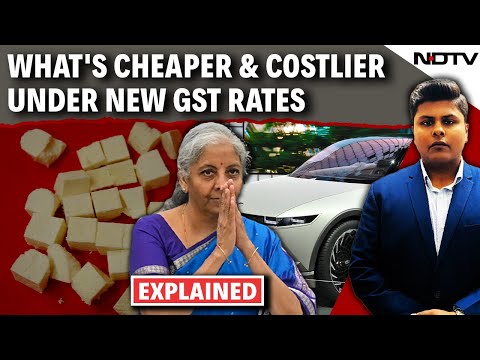 New GST Rates | What Gets Cheaper And Costlier From September 22 Under Revised GST Rates
