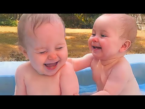 Can this Cute Twin babies make you laugh" - Try not to laugh Challenge