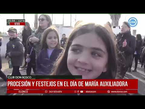 La comunidad salesiana de Paraná festejó el Día de María Auxiliadora