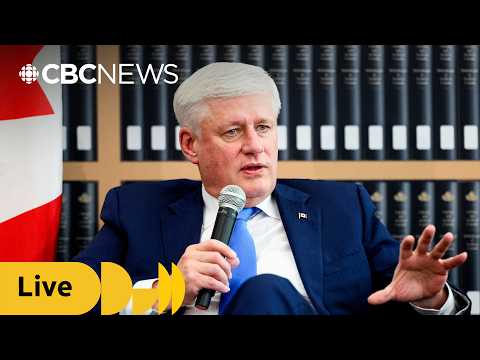 Former PM Harper speaks at investment summit